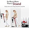 LG CordZero Cordless Stick Vacuum Cleaner, Hard Floor, Carpet, Car, Pet Hair, Powerful Suction, Extra Battery, Up to 80 Min, Lightweight, Handheld, A905RM